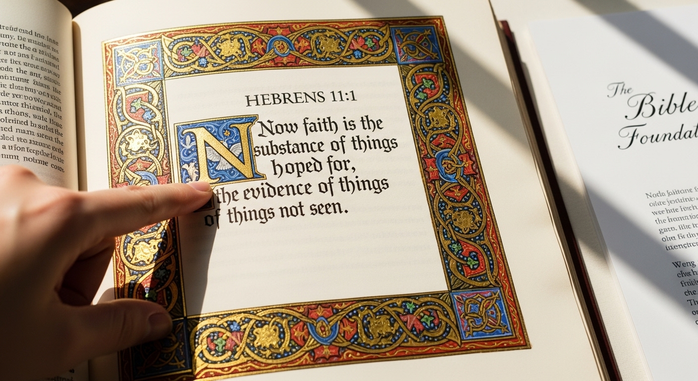 A Bible Study About the Assurance of Faith in Hebrews 11:1 2 Assurance of Faith