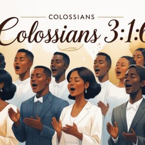 Phoenix 10 Artistic scripture illustration showing Colossians 3