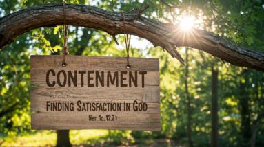 Contentment: Finding Satisfaction In God - Philippians 4:11-13; 1 Timothy 6:6-8 2 content1