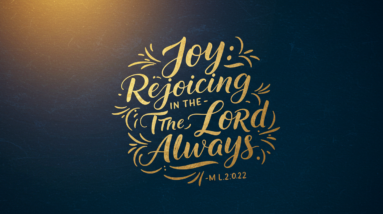 Joy: Rejoicing In The Lord Always - Philippians 4:4; Nehemiah 8:10 25 rejoicing1