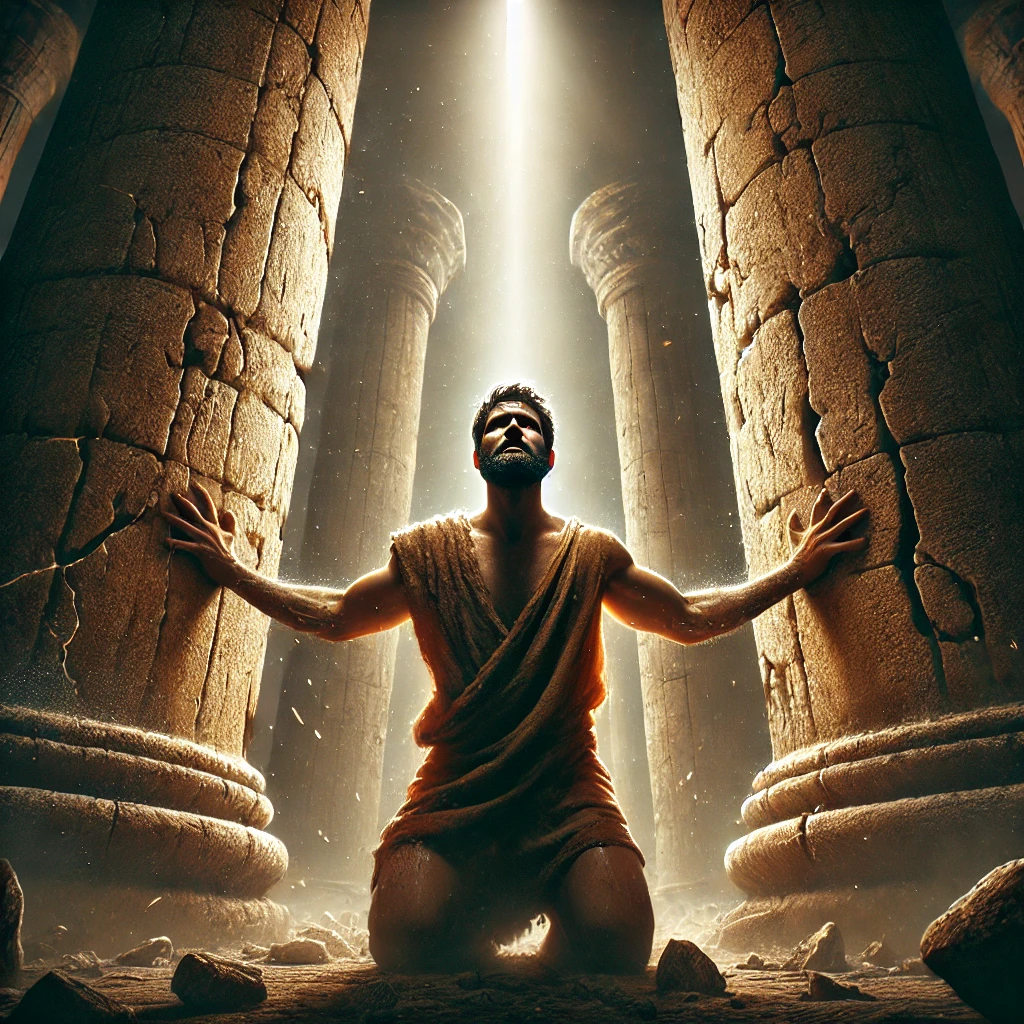 Samson’s Prayer For Strength – Judges 16:28–30 2 samson1