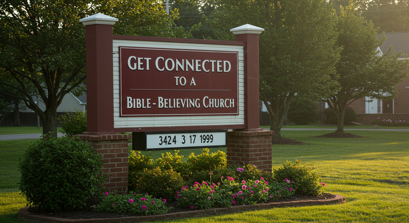 Get Connected to a Bible Believing Church2