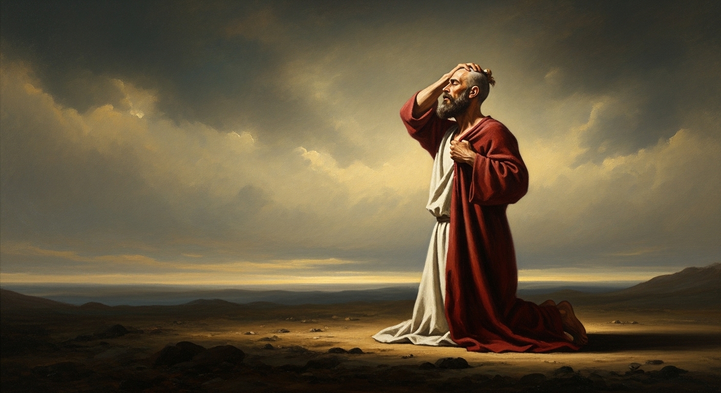 Job’s Prayer Of Surrender – Job 1:20–22 1 Job's Prayer of Surrender