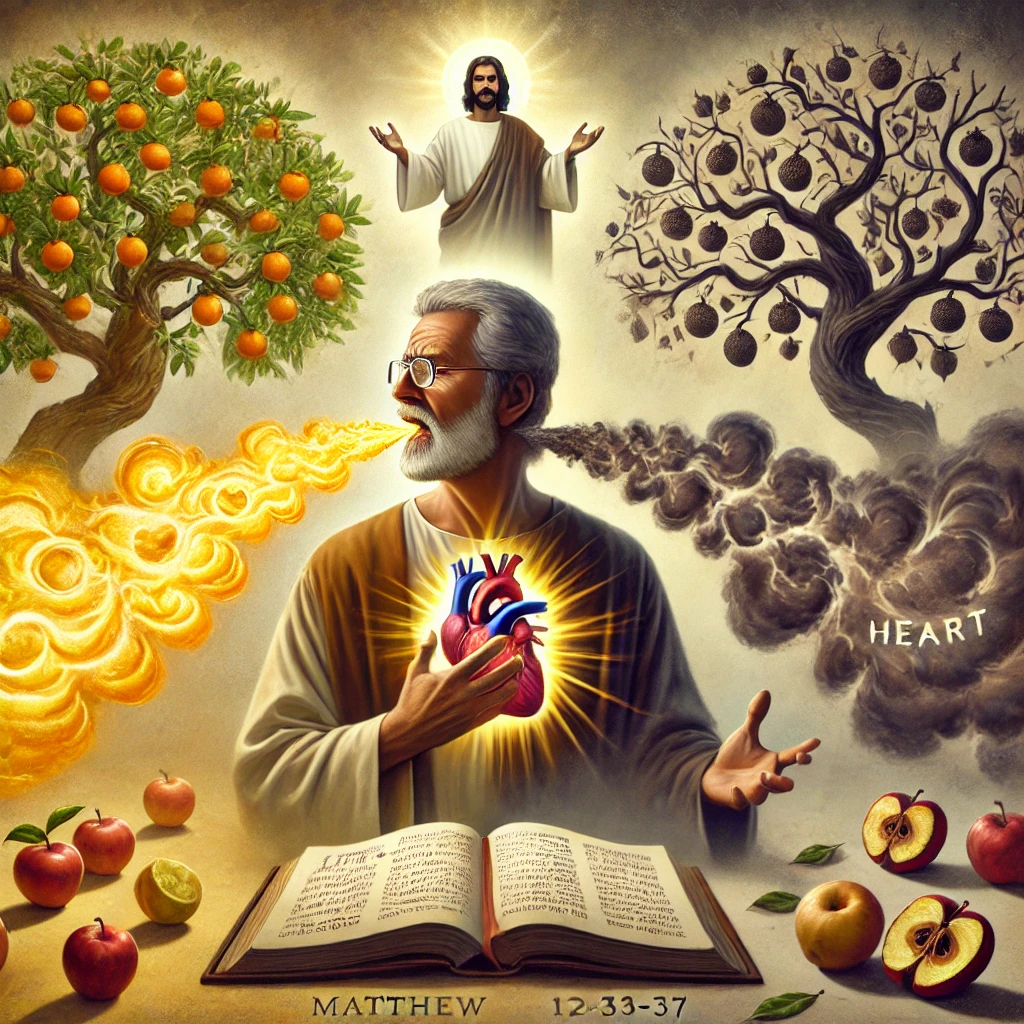 Jesus On Words And The Heart – What’s Inside Comes Out (Matthew 12:33-37) 2 Jesus On Words And The Heart