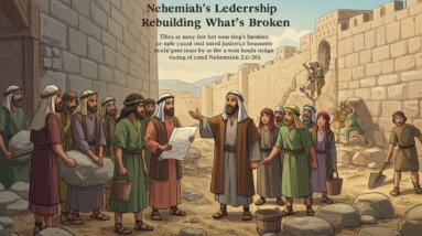 Nehemiah’s Leadership – Rebuilding What’s Broken (Nehemiah 2:17-20) 28 Nehemiahs Leadership1