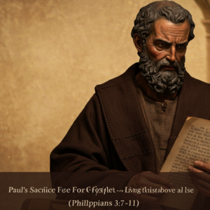 Paul sacrifice