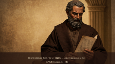 Paul’s Sacrifice For The Gospel – Living For Christ Above All Else (Philippians 3:7-11) 6 Paul sacrifice