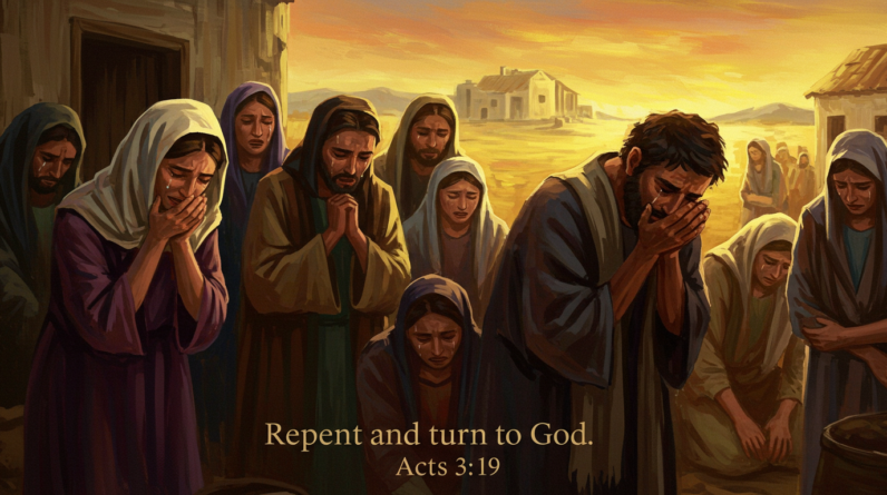 Repent and turn to God 2