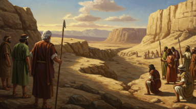 The Israelites Crossing The Jordan – Stepping Into The Unknown (Joshua 3:14-17) 2 The Israelites Crossing1