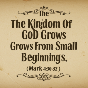 The Kingdom of God 1