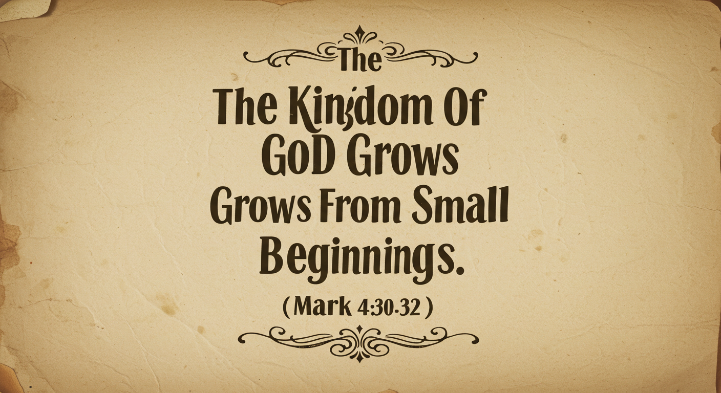 The Kingdom of God 1