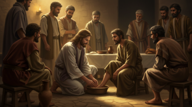 Jesus Washing The Disciples’ Feet – Servant Leadership (John 13:12-17) 35 washing2
