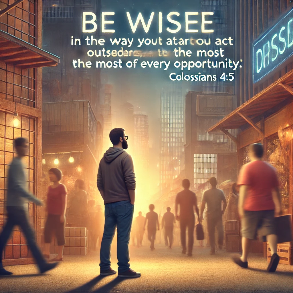 Colossians 4:5 As A Guide To Living Wisely