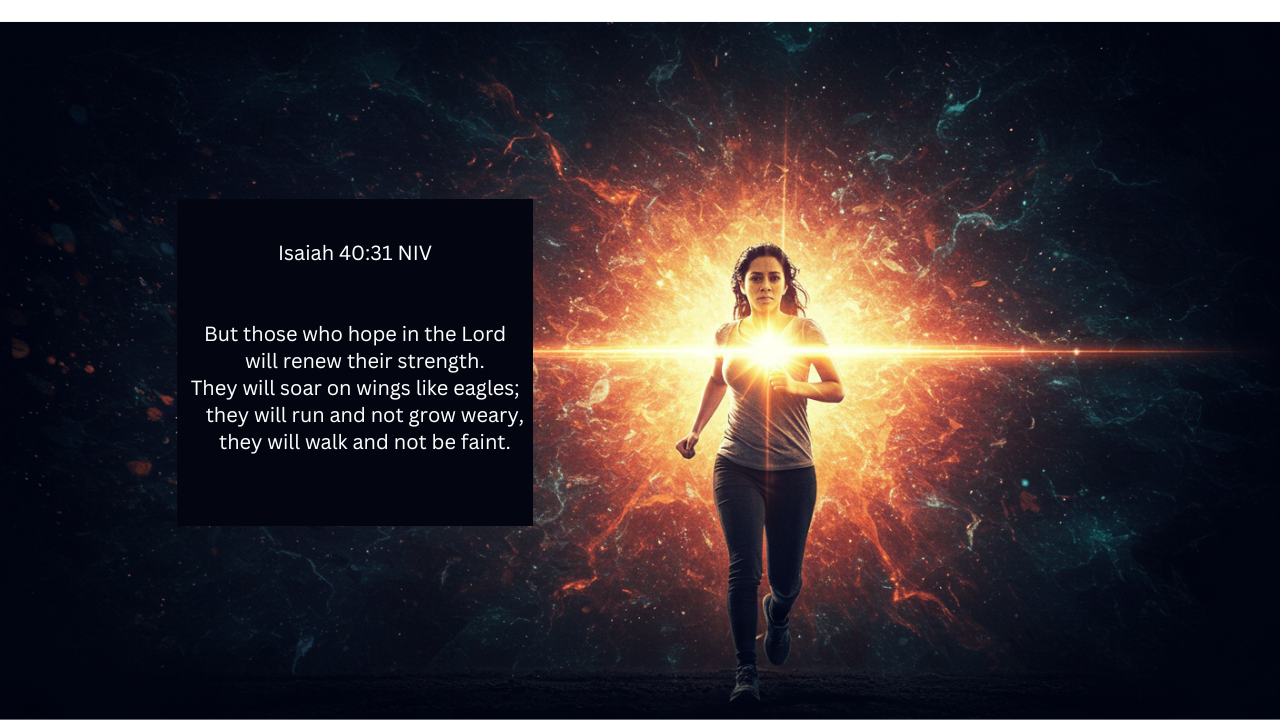 Isaiah 4031 New International Version 31 but those who hope in the Lord will renew their strength. They will soar on wings like eagles they will run and not grow weary they will walk and not be