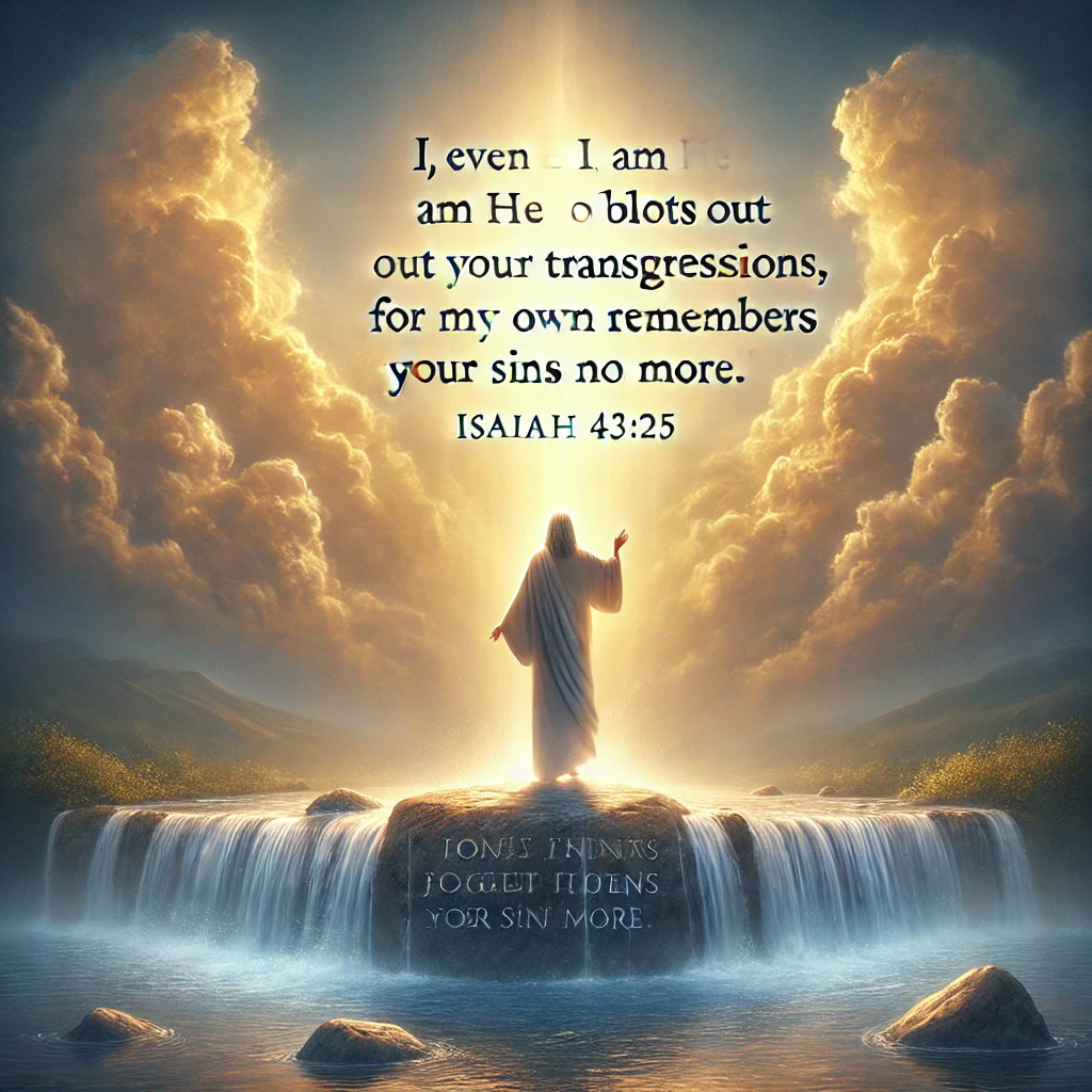 Isaiah 43:25
