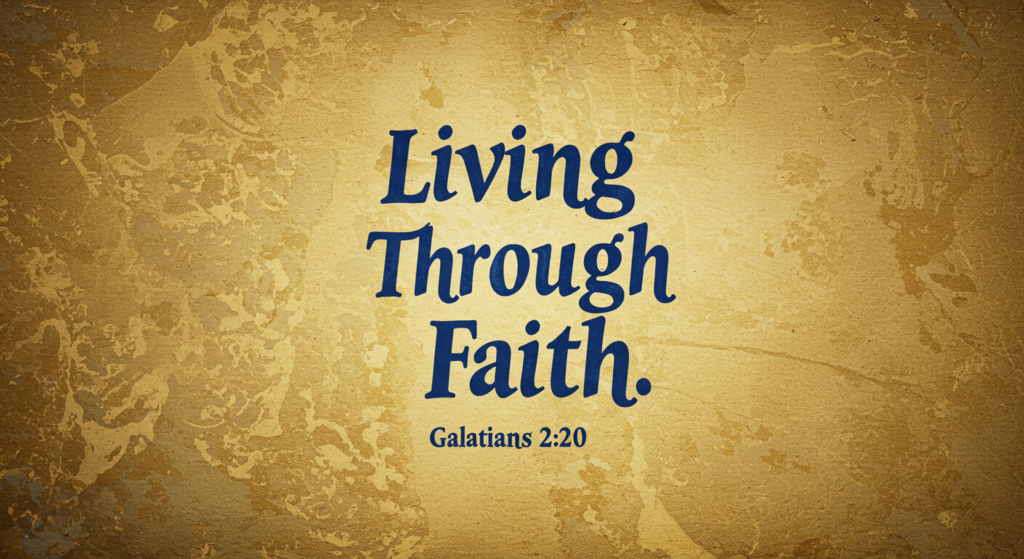 Living Through Faith: Embracing Galatians 2:20 2 image fx 6 1
