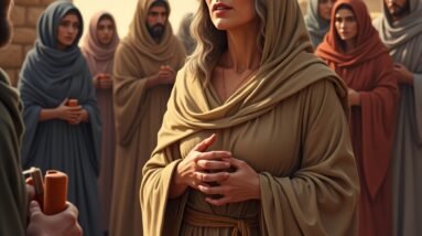 Tabitha In The Bible: A Woman Known For Helping The Poor 15 Flux Dev Create a warm realistic biblical illustration of Tabi 0 1