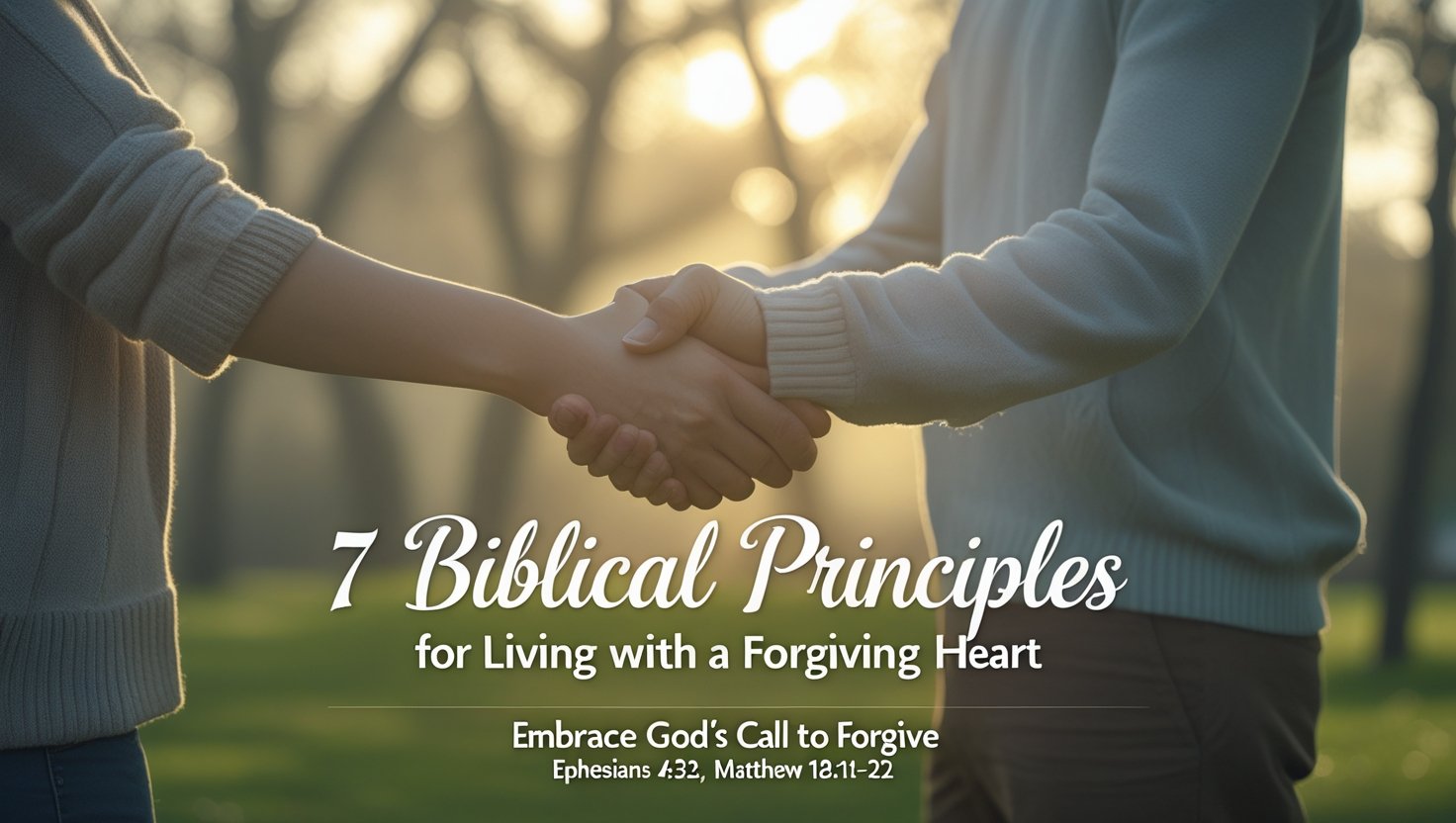 7 Biblical Principles For Living With A Forgiving Heart