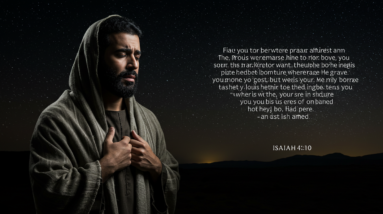 Isaiah 41:10 - A Verse That Promises Divine Support And Strength In Life's Challenges 6 image fx 10 2