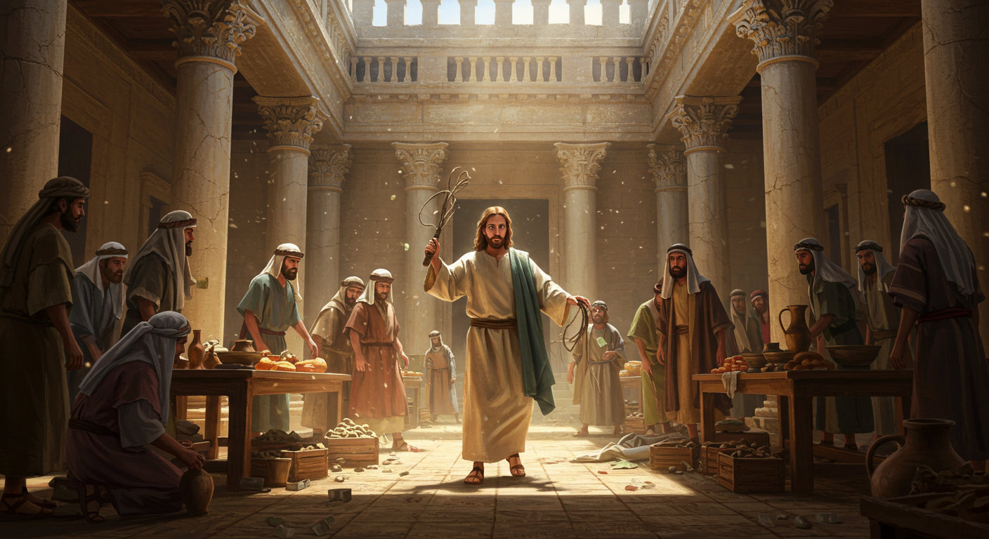 🧼 Holy Monday (Cleansing Of The Temple – Matthew 21:12–13) 1 🧼 Holy Monday (Cleansing Of The Temple – Matthew 21:12–13)