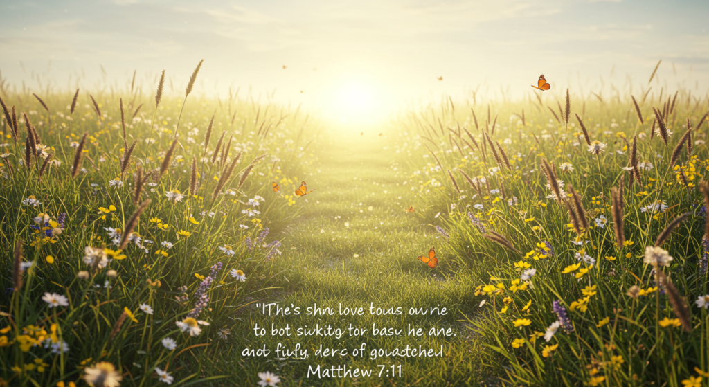 Matthew 7:11 - A Verse That Highlights Divine Generosity 2 image fx 2 5
