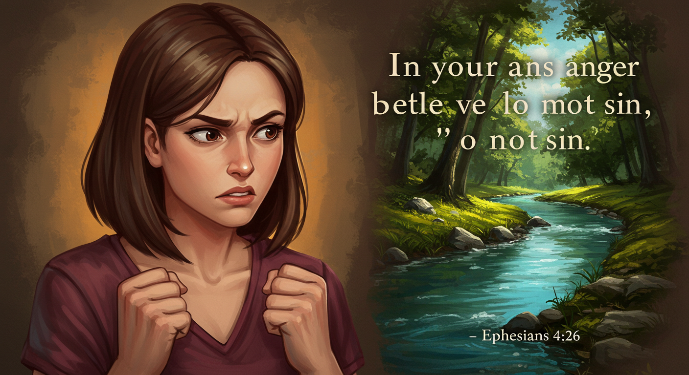 Ephesians 4:26 - Discover insights on anger management, emotional regulation, and the power of forgiveness 1 Ephesians 4:26 (NIV):“In your anger do not sin: Do not let the sun go down while you are still angry.”