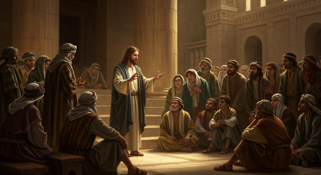 Holy Tuesday (Jesus Teaches In The Temple – Matthew 21–23) 2 image fx 3 17