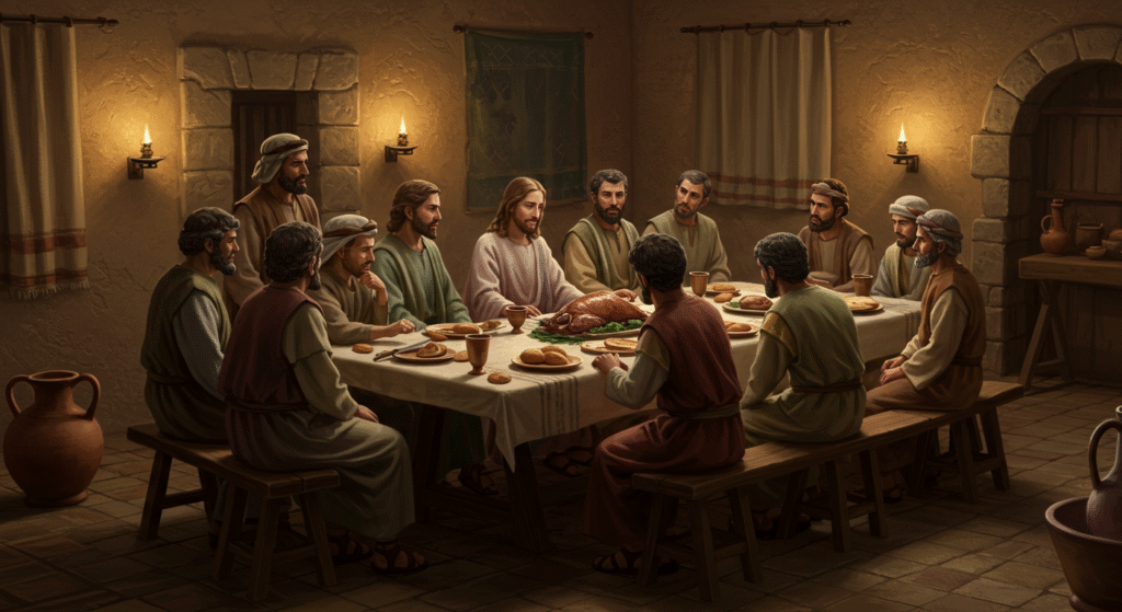Maundy Thursday (The Last Supper – Matthew 26:17–30) 2 image fx 5 15