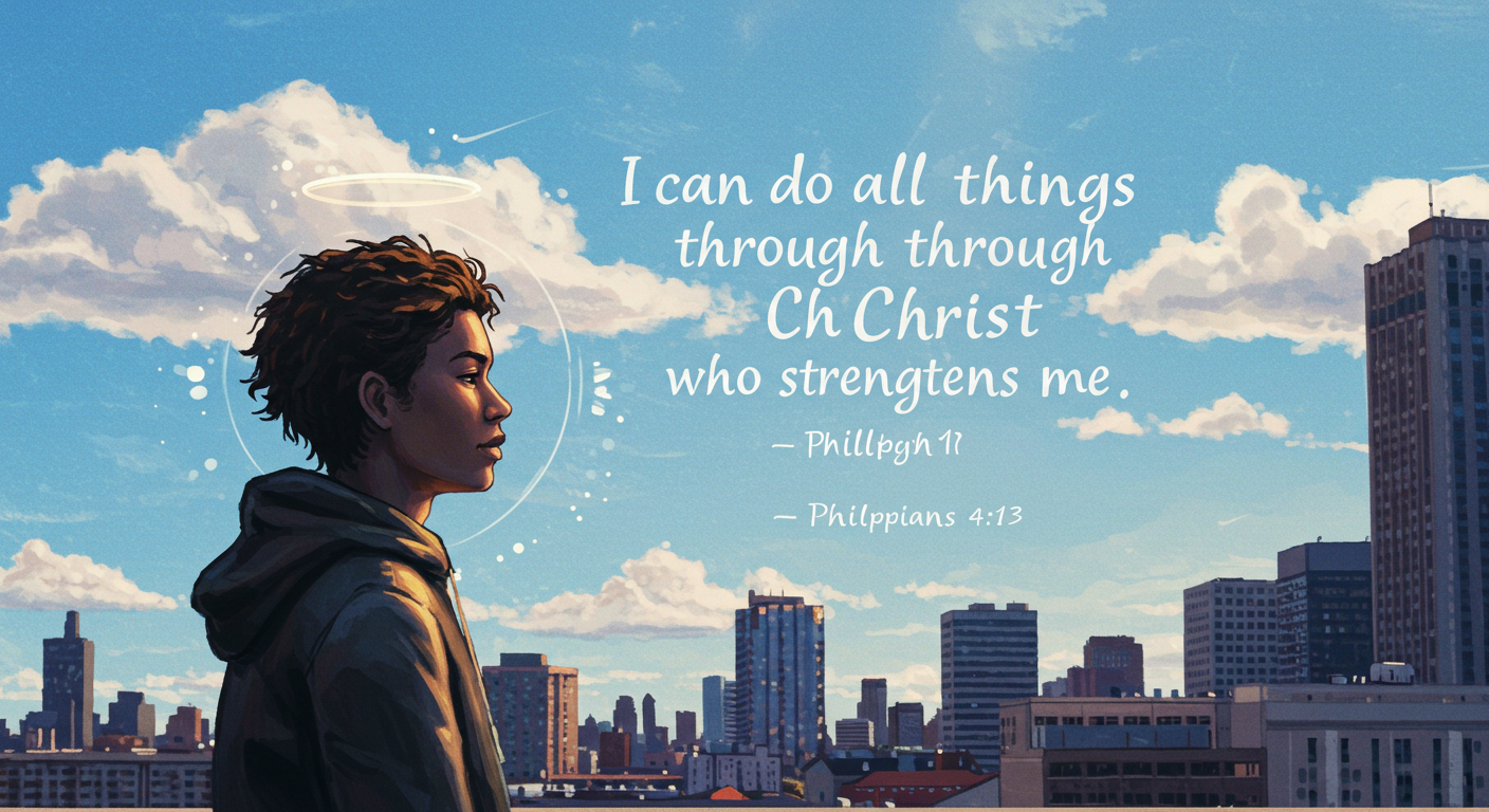 Philippians 4:13 - Find strength and resilience through faith in Christ