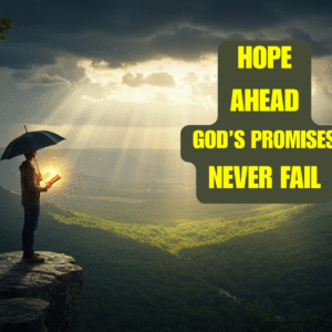 HOPE AHEAD GODS PROMISES NEVER FAIL