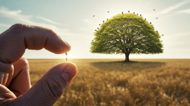 The Tiny Seed in a Faithful Hand - The Kingdom Grows (Matthew 13:31-32)" 22 Image fx 10 13