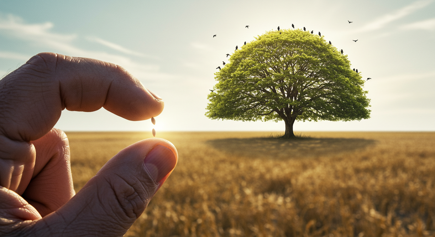 The Tiny Seed in a Faithful Hand - The Kingdom Grows (Matthew 13:31-32)"
