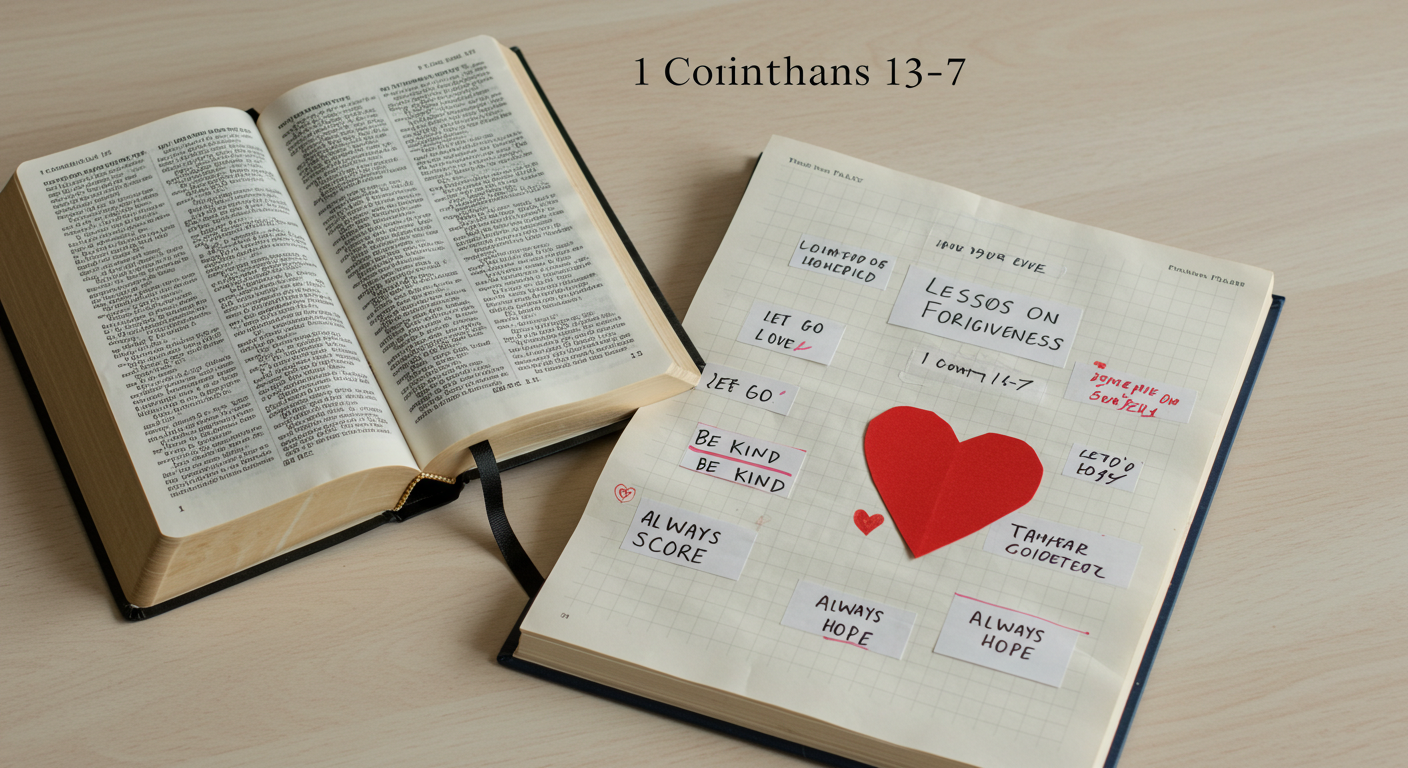 10 Life Lessons On Forgiveness And Love From 1 Corinthians 13:4-7