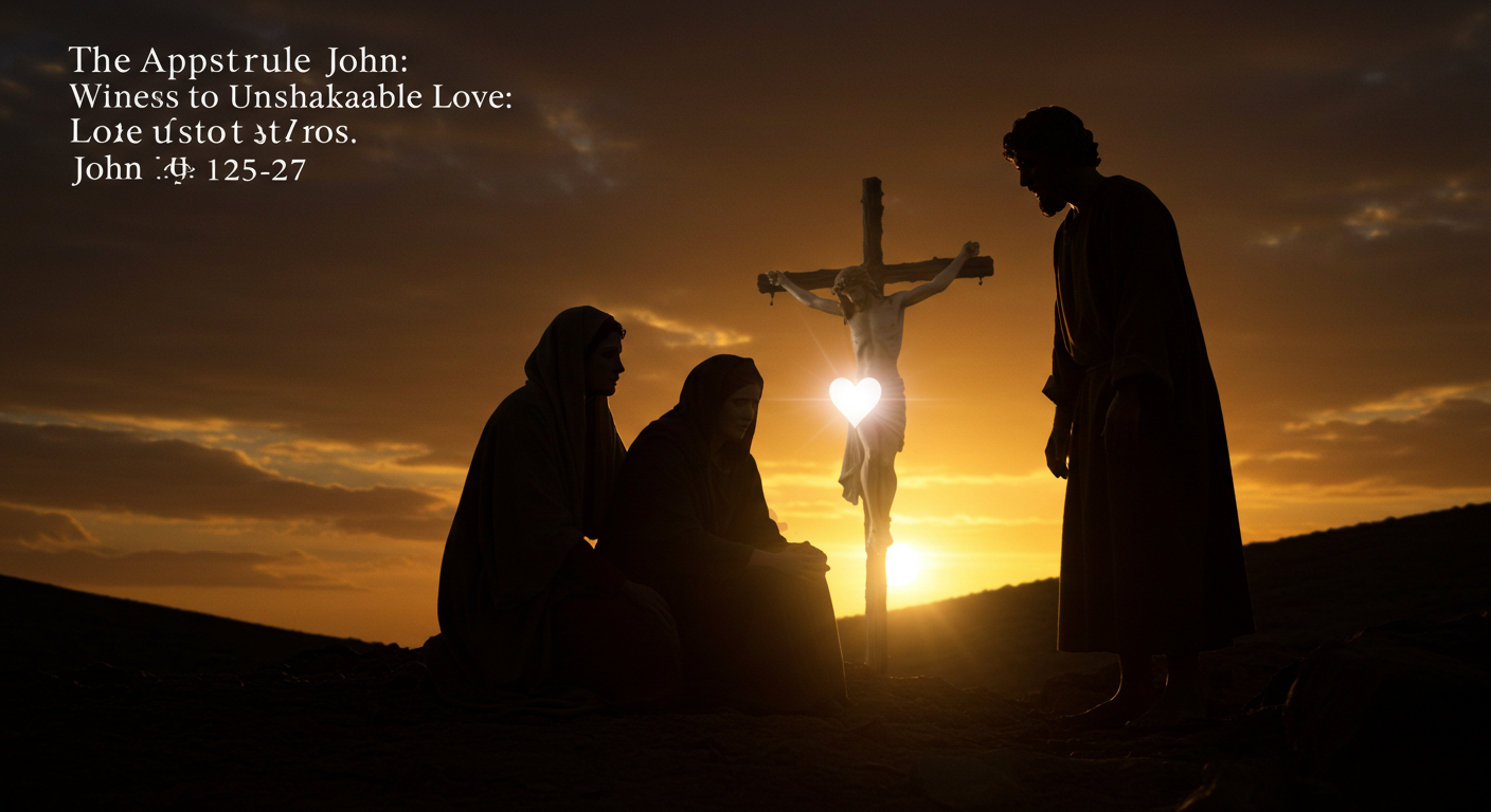 The Apostle John: Witnessing Jesus' Ministry and Love (John 19:25–27)