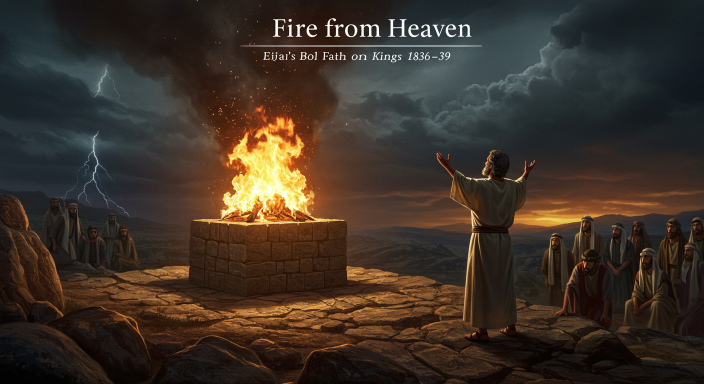 The Bold Faith of Elijah on Mount Carmel: Fire from Heaven and Its Lessons