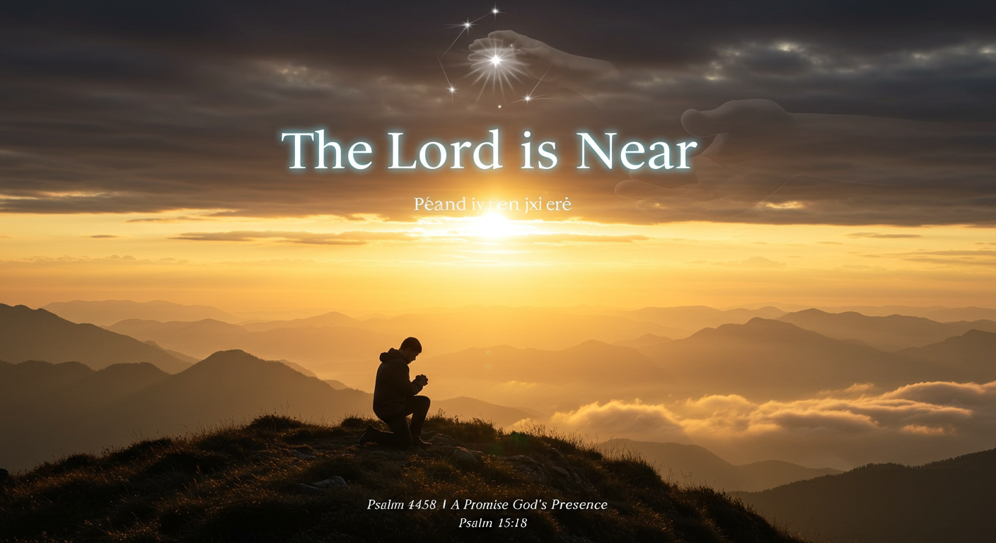 The Lord is Near to All Who Call on Him – A Promise of God's Presence (Psalm 145:18) 1 The Lord is Near to All Who Call on Him – A Promise of God's Presence (Psalm 145:18)