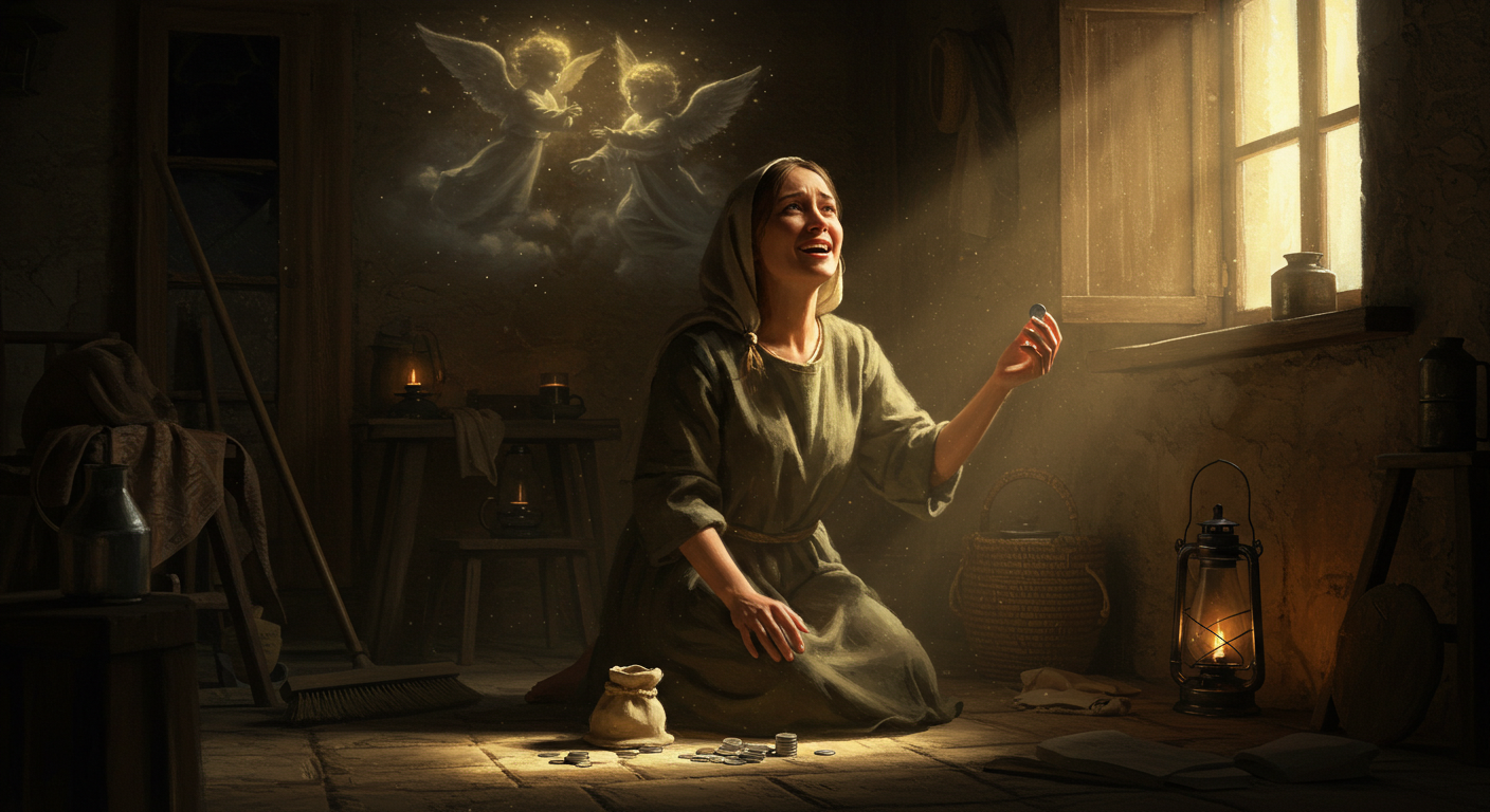 The Parable of the Lost Coin: God's Pursuit of the Lost (Luke 15:8-10)