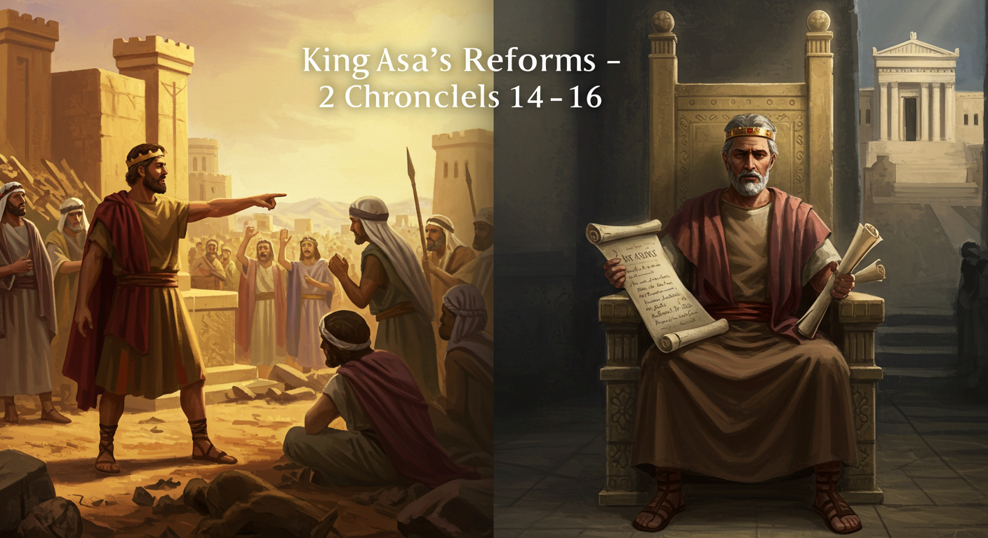 The Reforms of King Asa: Starting Strong, Finishing Weak