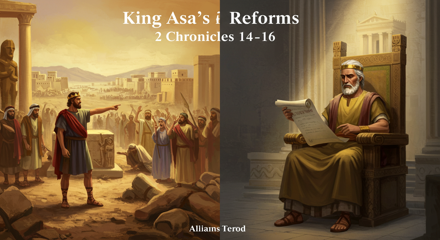 The Reforms of King Asa: Starting Strong, Finishing Weak