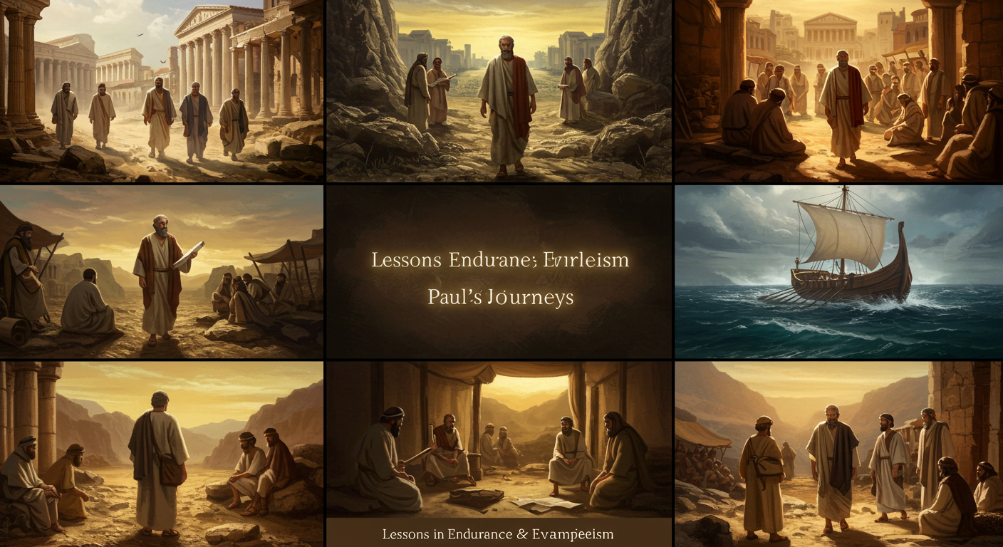 The Missionary Journeys of Paul: Lessons in Endurance and Evangelism