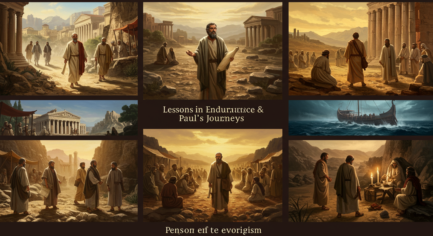 The Missionary Journeys of Paul: Lessons in Endurance and Evangelism