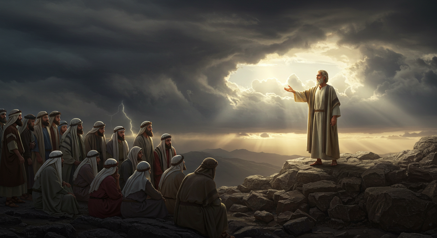 The Confrontation of Elijah on Mount Carmel (1 Kings 18)