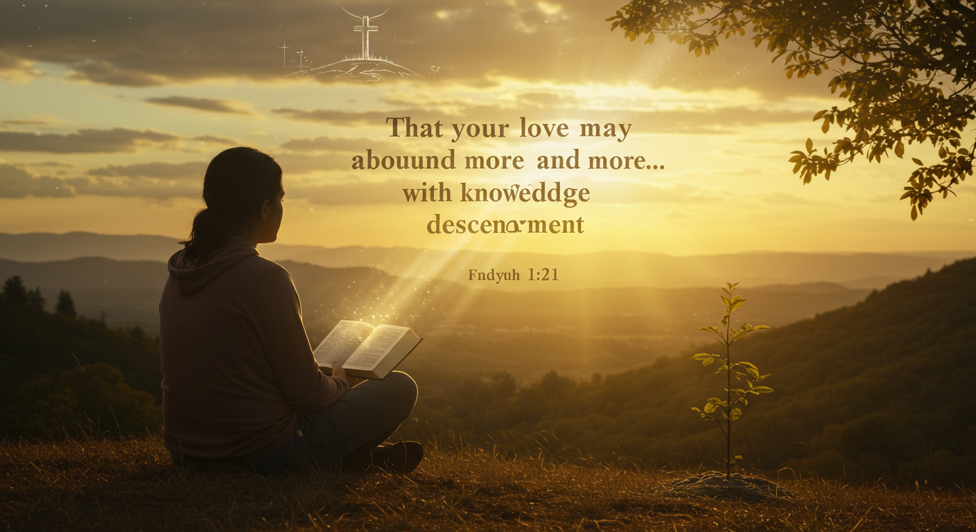 Philippians 1:9-10: Growing in Love, Wisdom, and Discernment 1 Philippians 1:9-10: Growing in Love, Wisdom, and Discernment