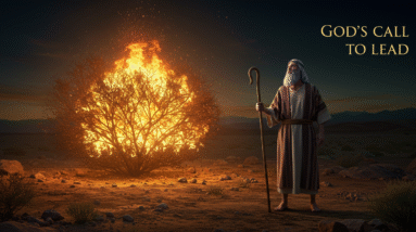 Moses’ Calling at the Burning Bush – Exodus 3 10 Image fx 6 23