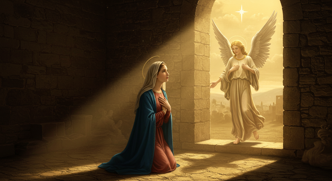 Chosen and Courageous: Understanding Mary’s Yes to God in Luke’s Gospel