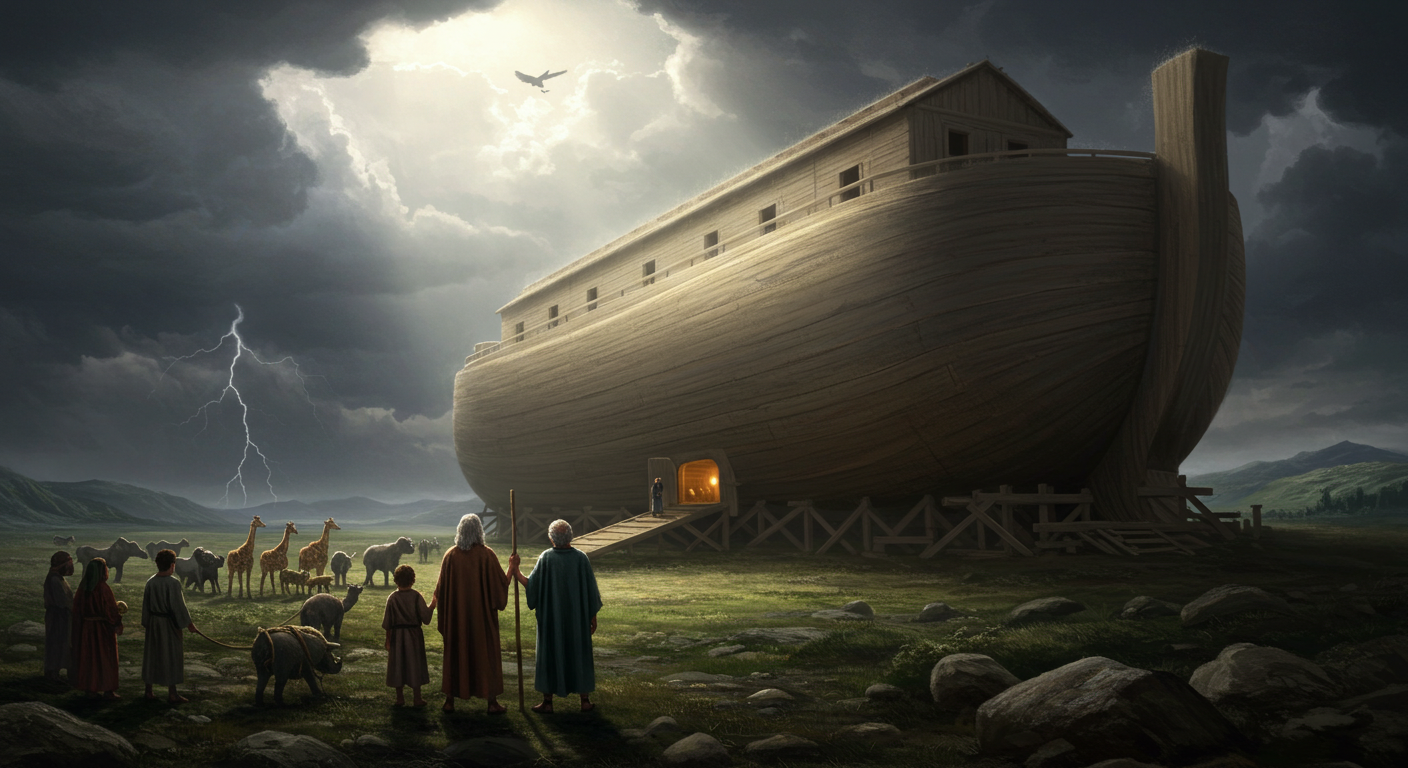By Faith He Built – Noah’s Trust in God’s Plan (Genesis 6–9)"