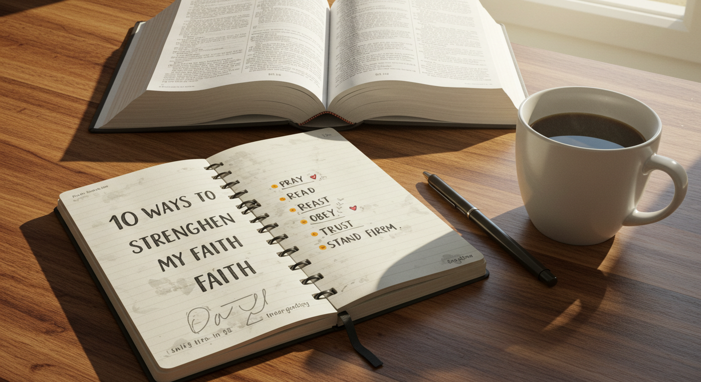 10 Ways To Strengthen Your Faith: Insights From Ephesians 6:10-11