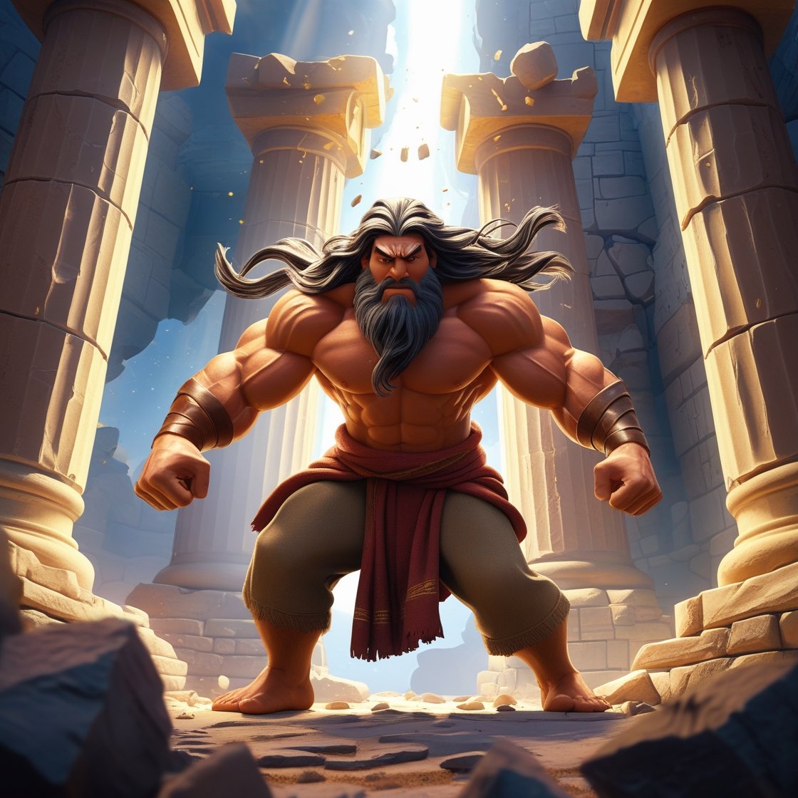 The Epic Story of Samson - Divine Strength and Personal Redemption