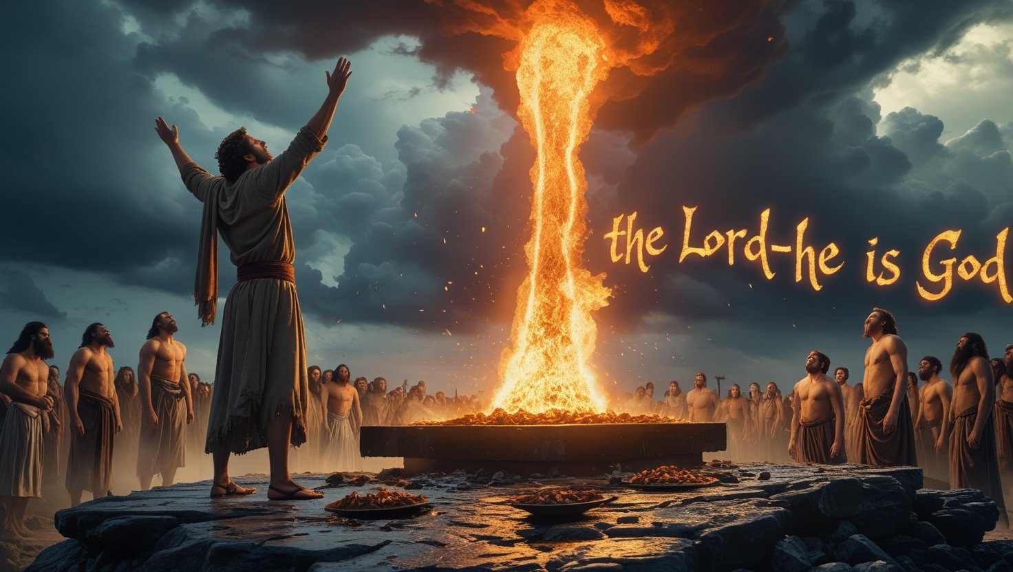 Fire from Heaven – Elijah’s Stand for the One True God (1 Kings 18)