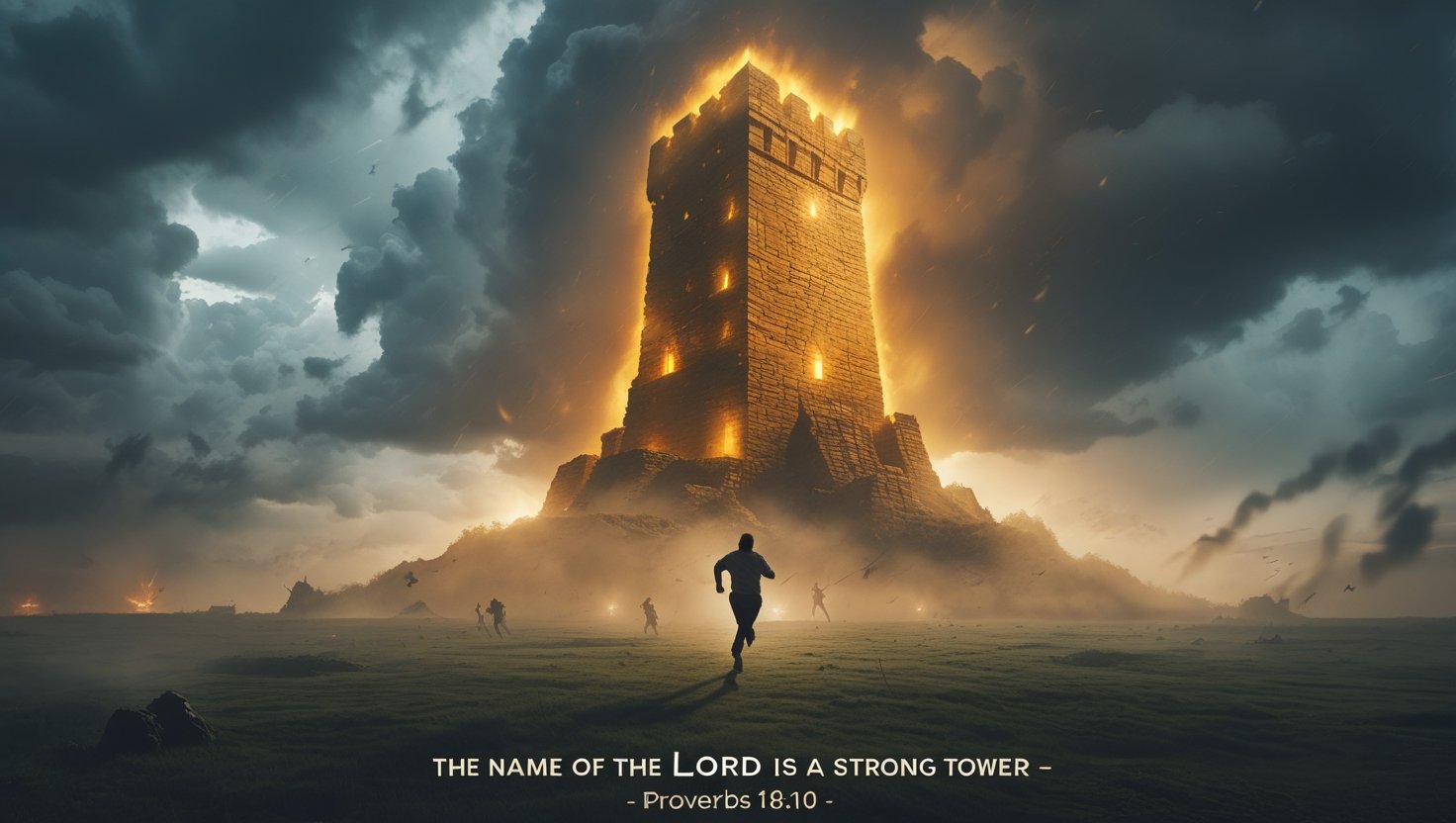 Proverbs 18:10 - The name of the Lord is a fortified tower